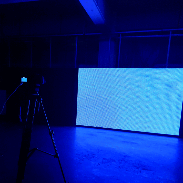 Colour calibration of used LED panels