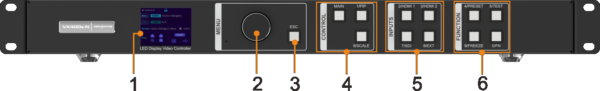 vx400s-n front panel